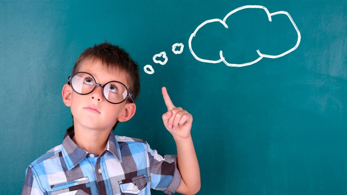 Школьник задумался