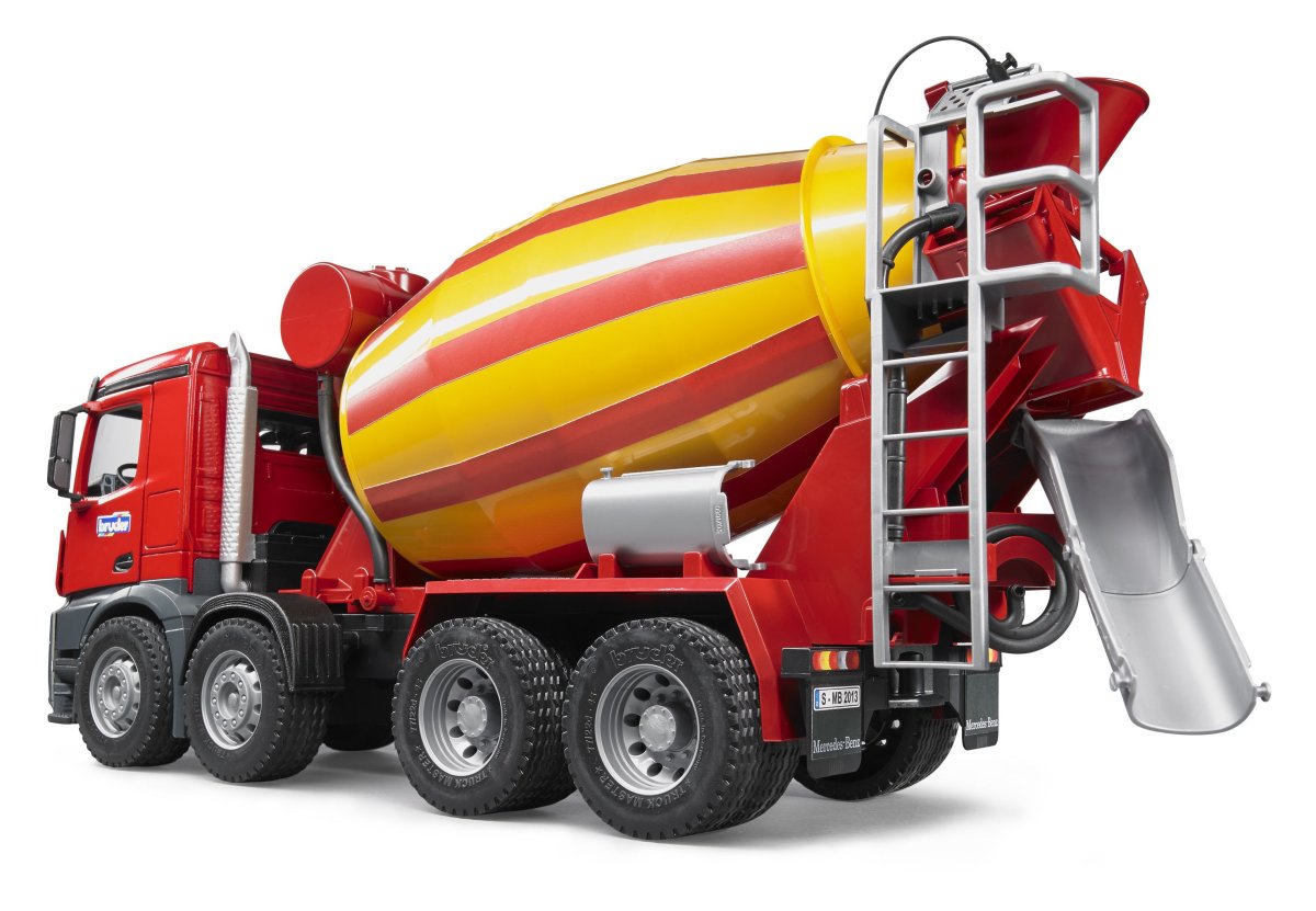 Бетономешалка вектор сбоку