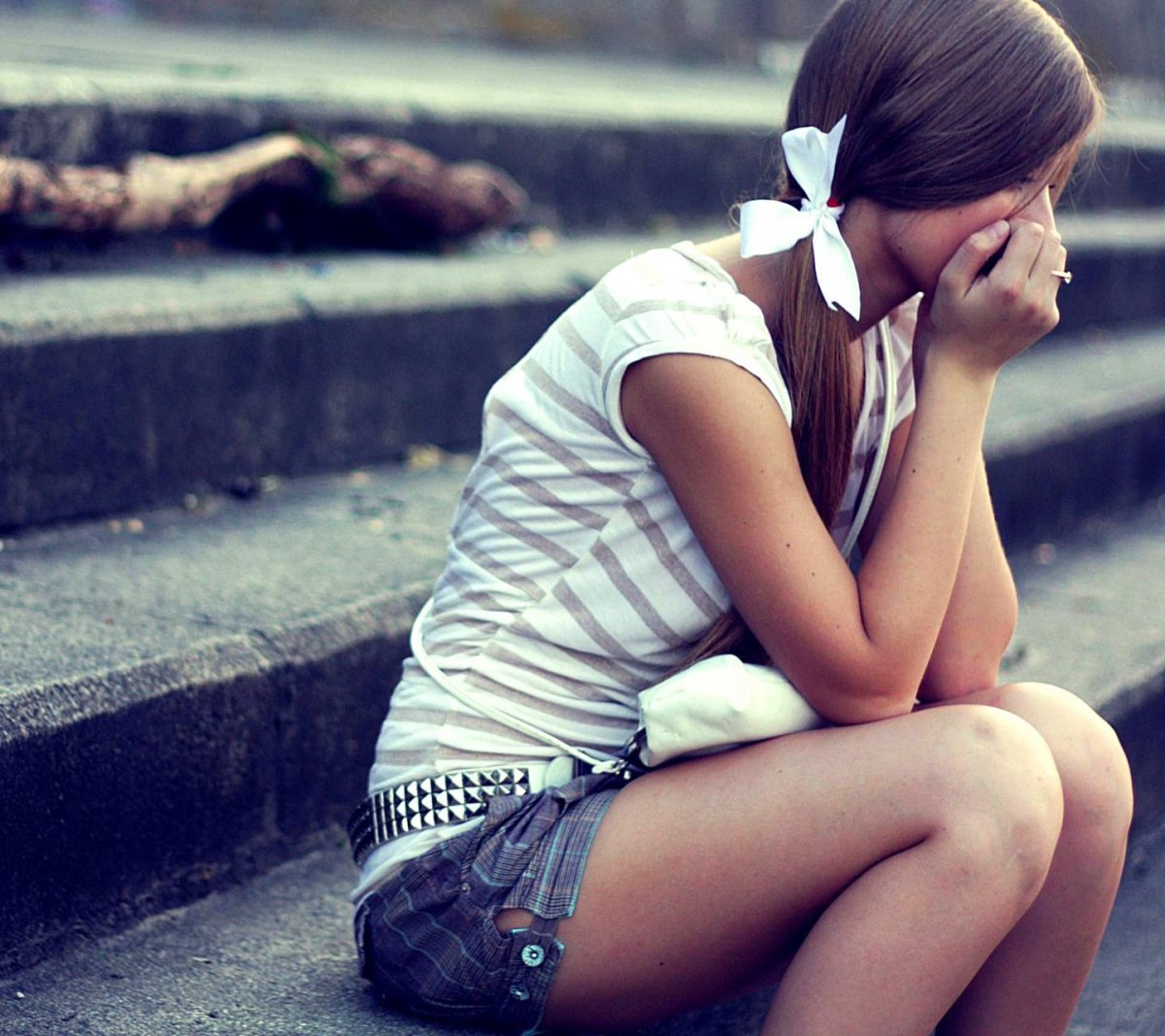 Подруги расстались