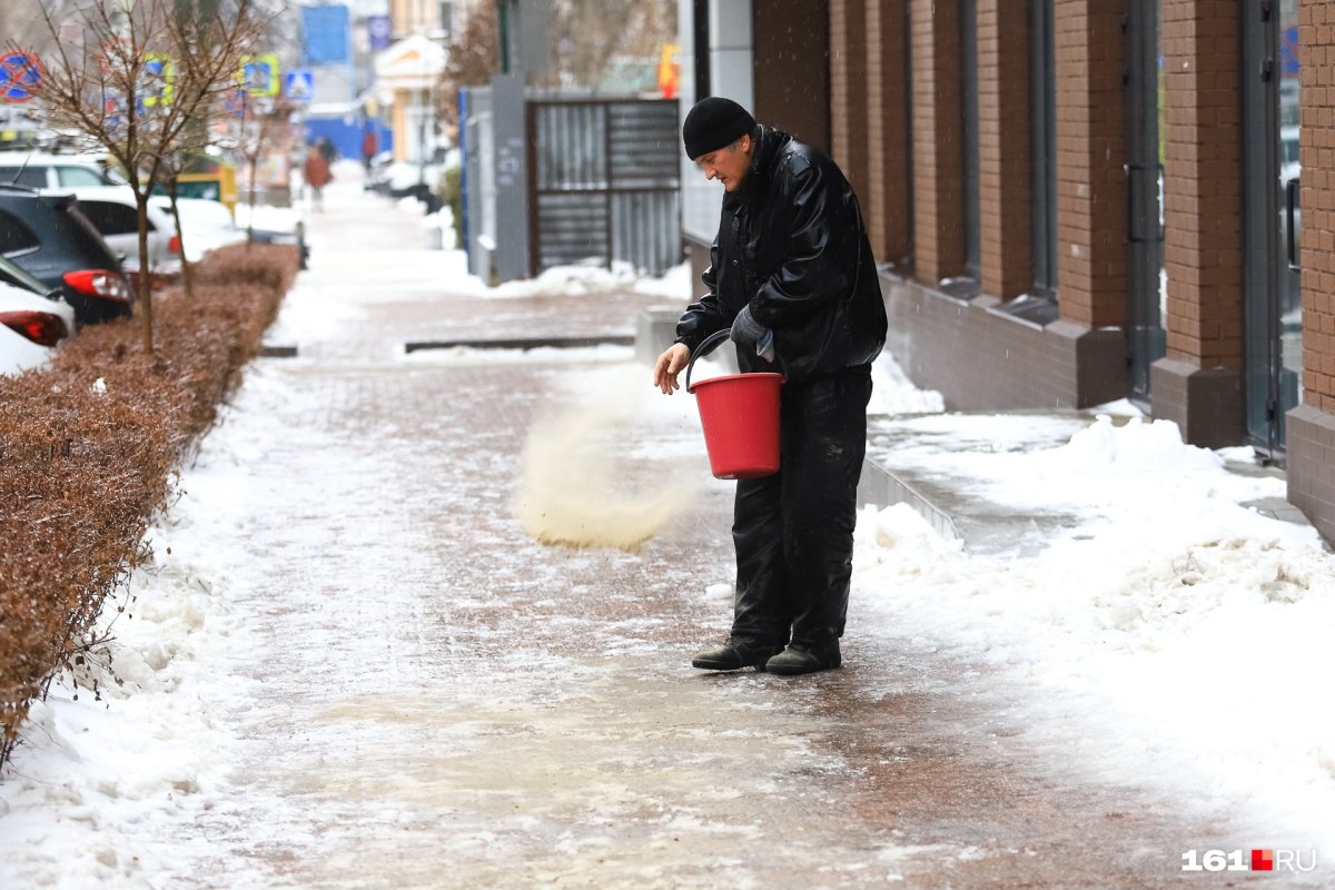 Дождь зимой