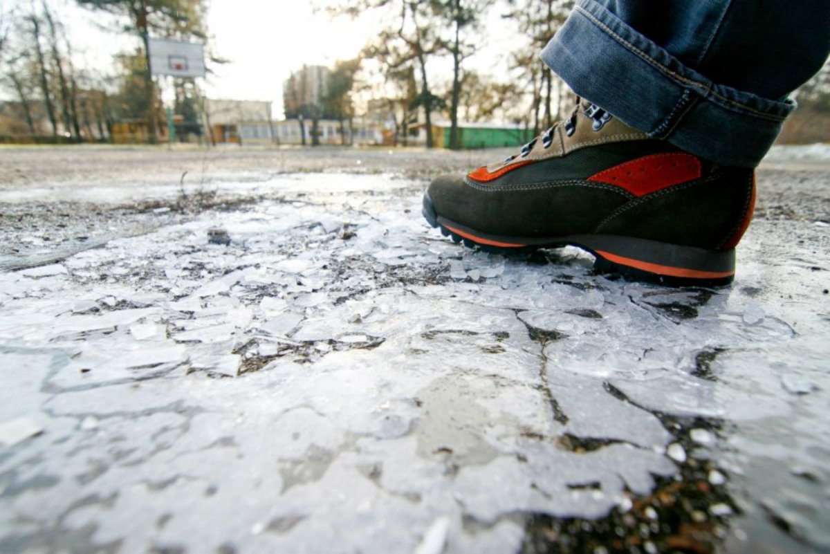 Аварийный знак зима