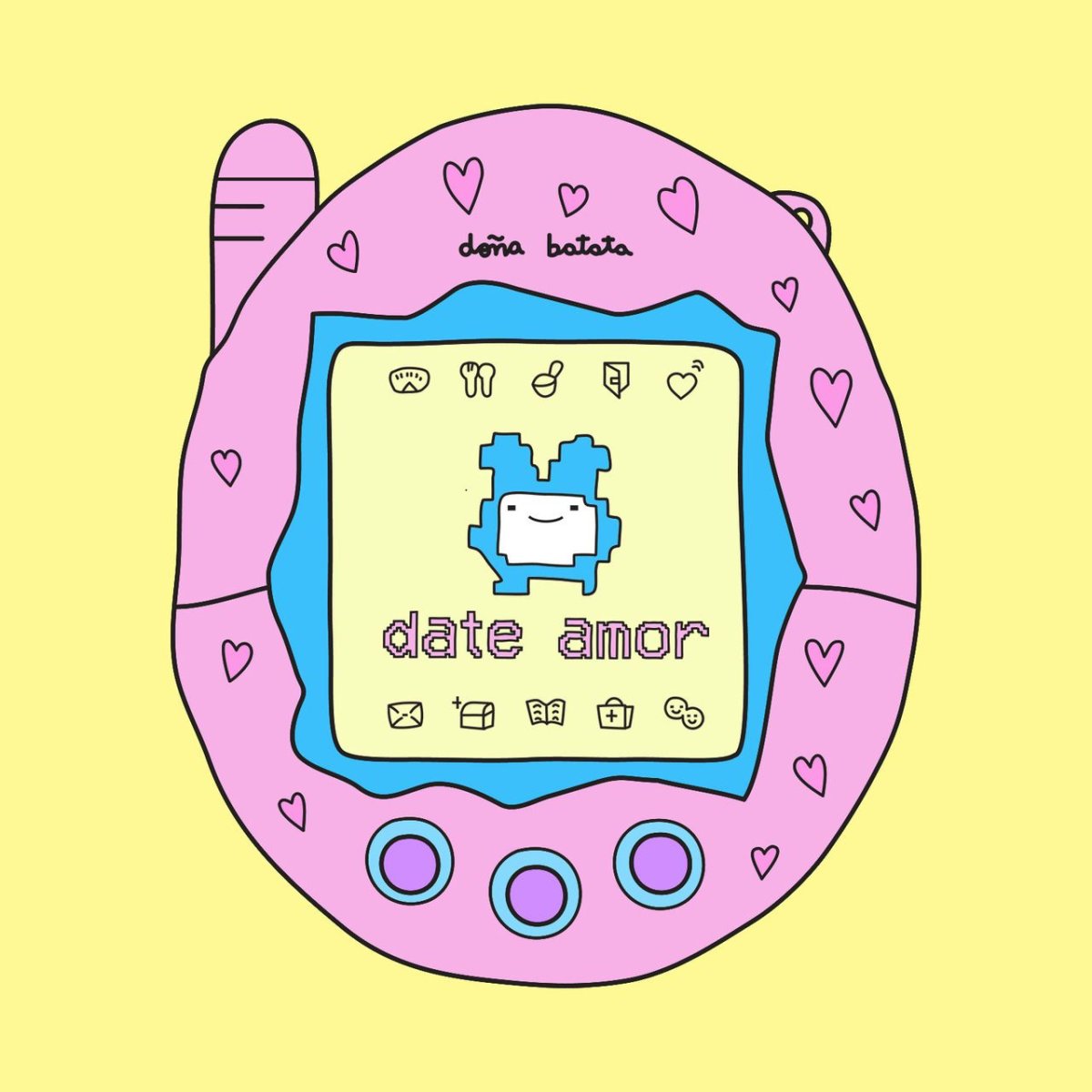 Тамагочи из бумаги схемы