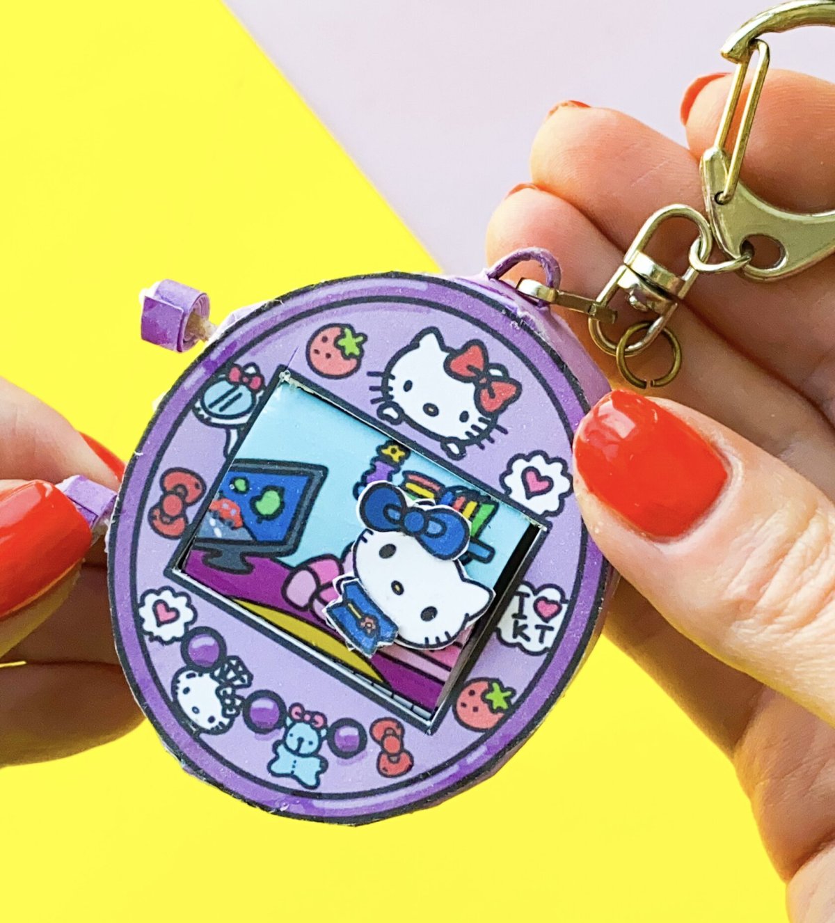 Тамагочи элементы распечатать