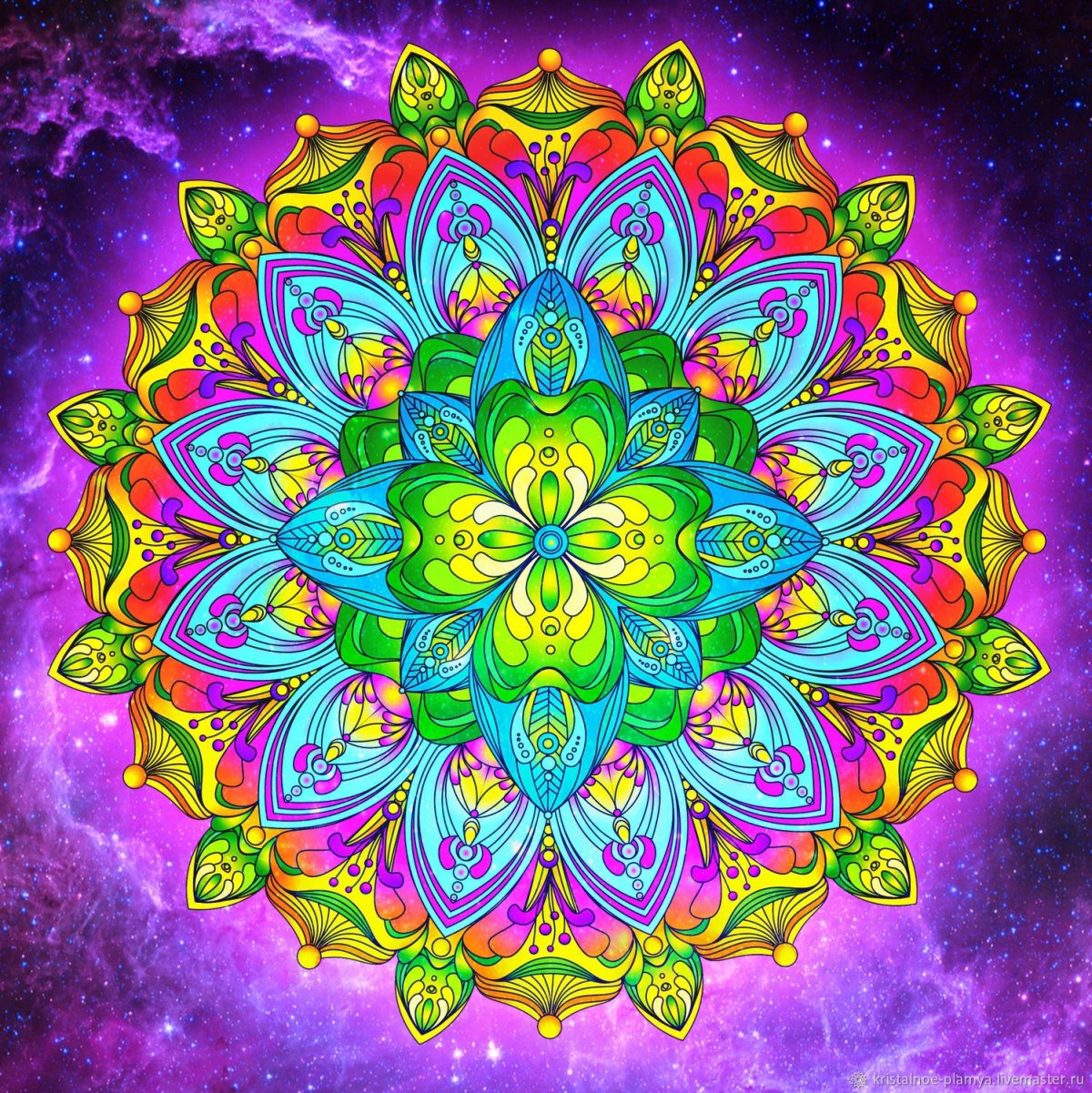 Мандала раскрытия сердца