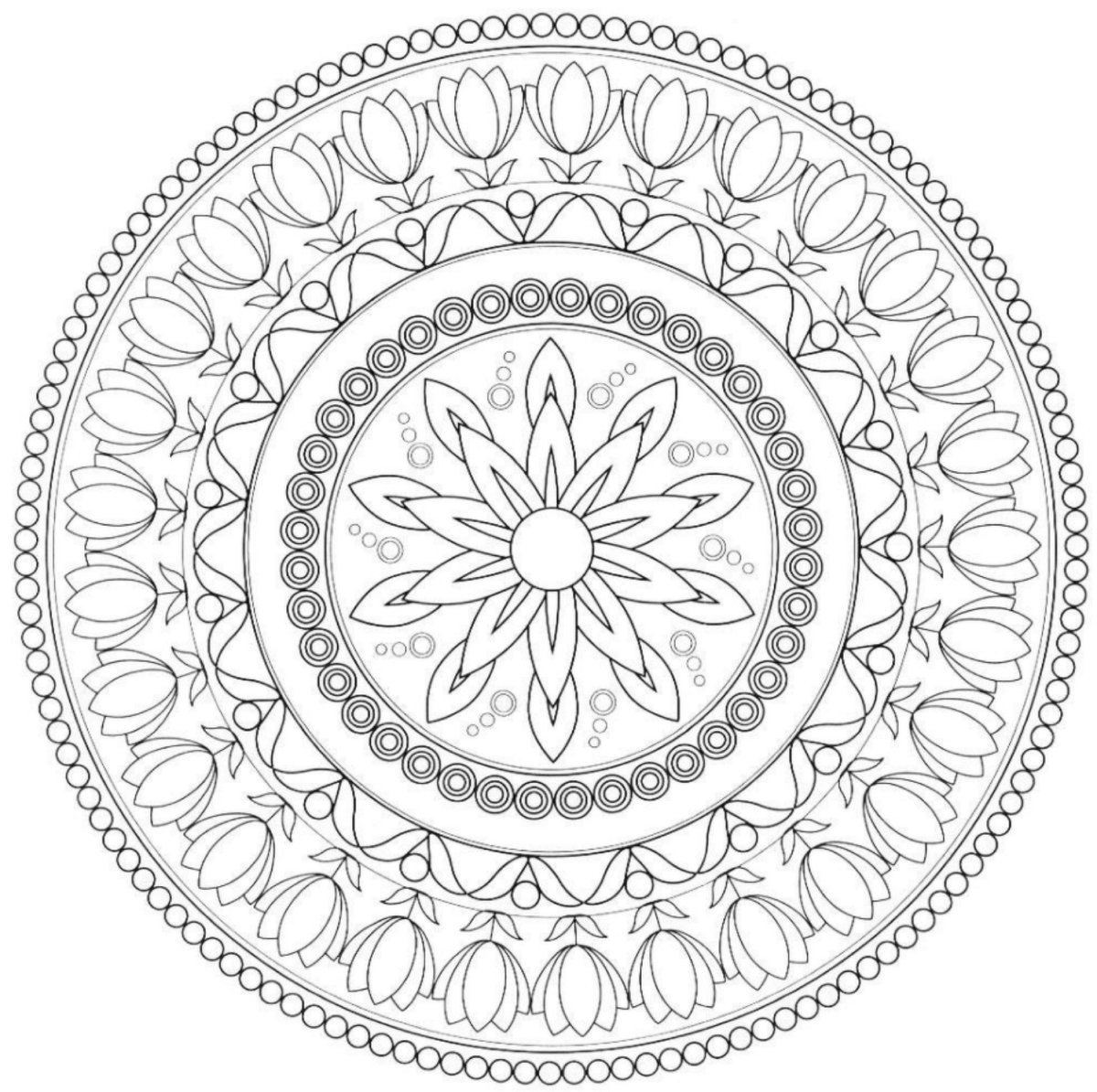 Мандала здоровья и долголетия