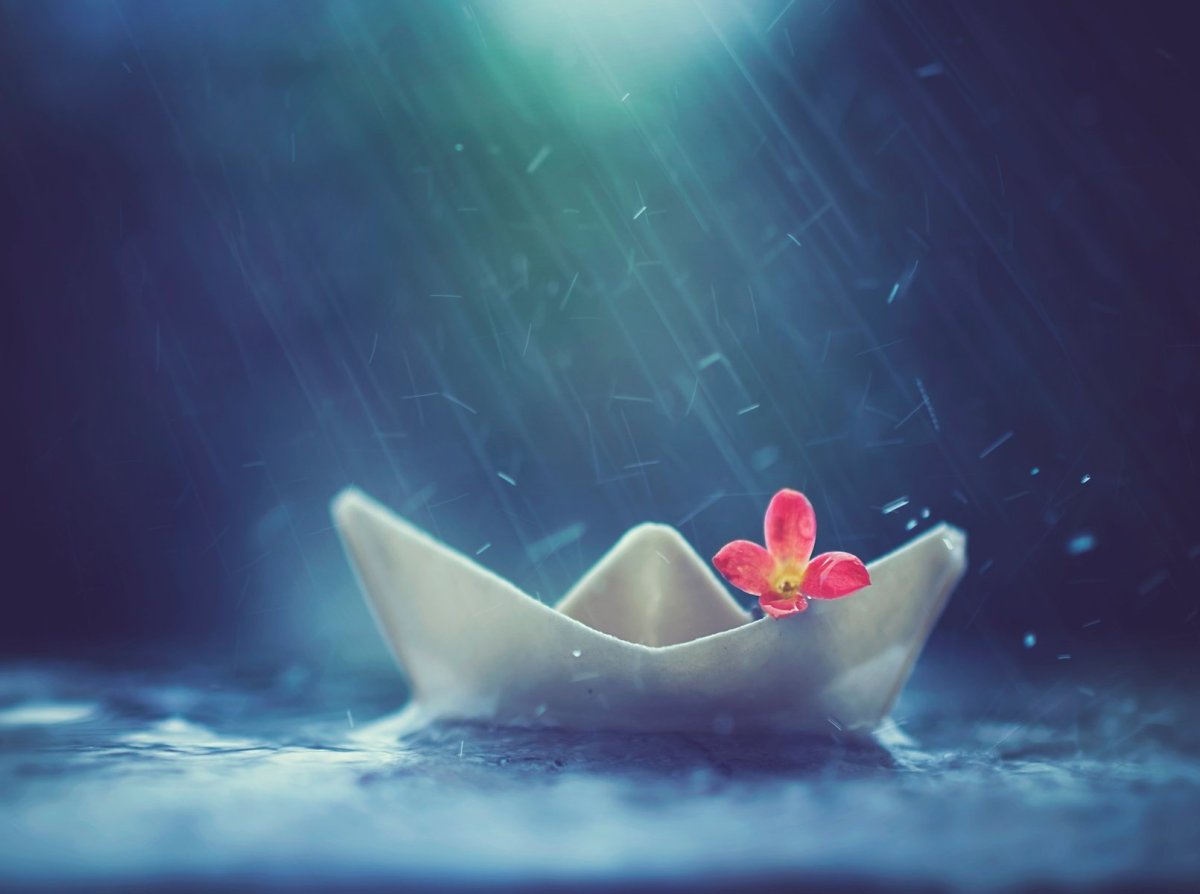 Бумажный кораблик