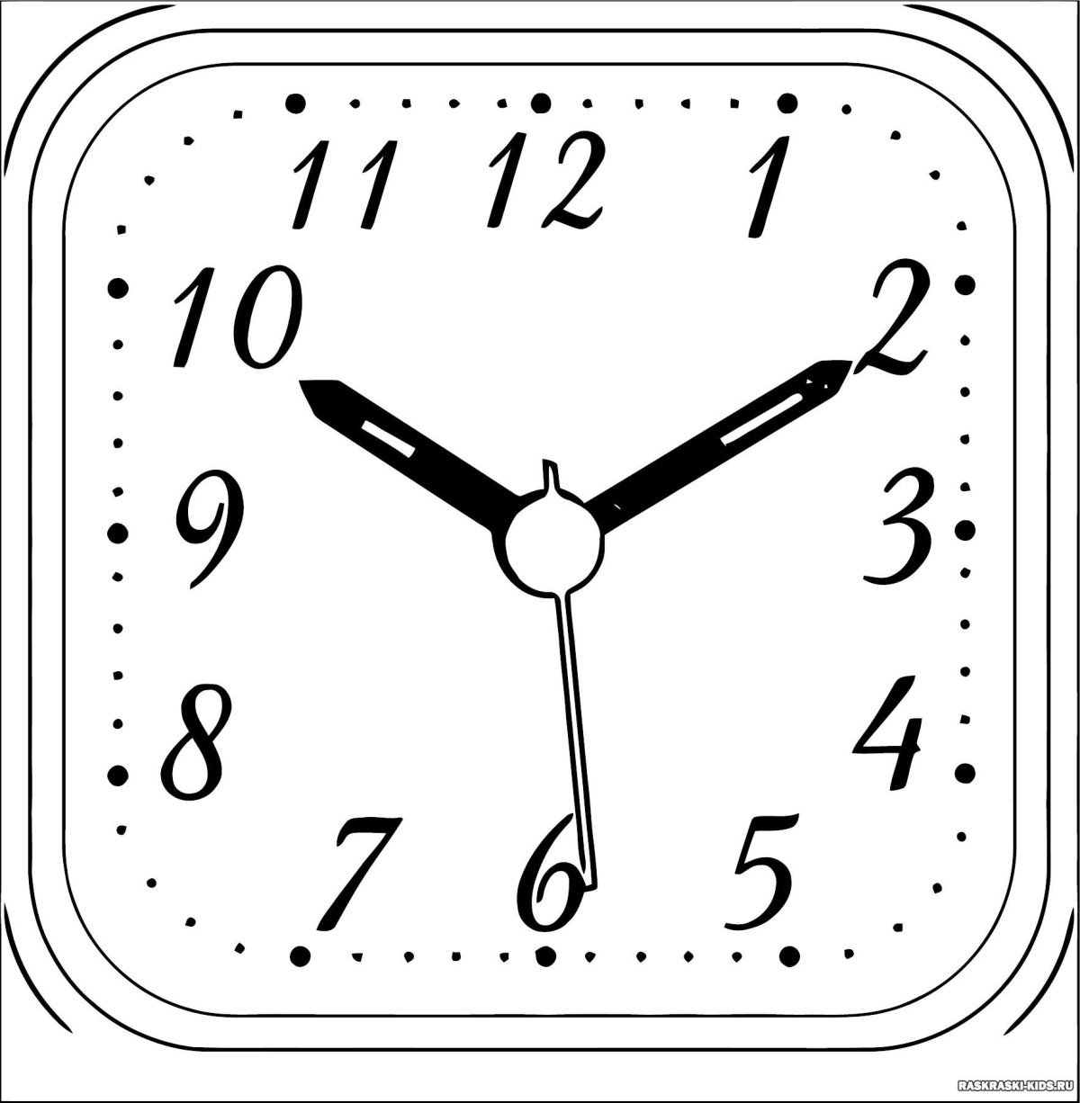 Часы для дошкольников