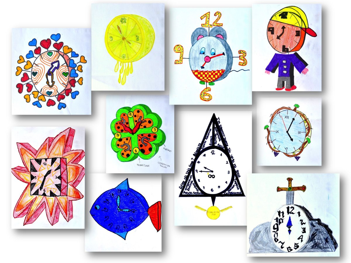 Часы "смайлик"