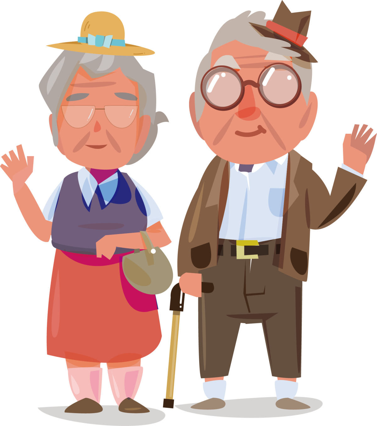 Мультяшные старики