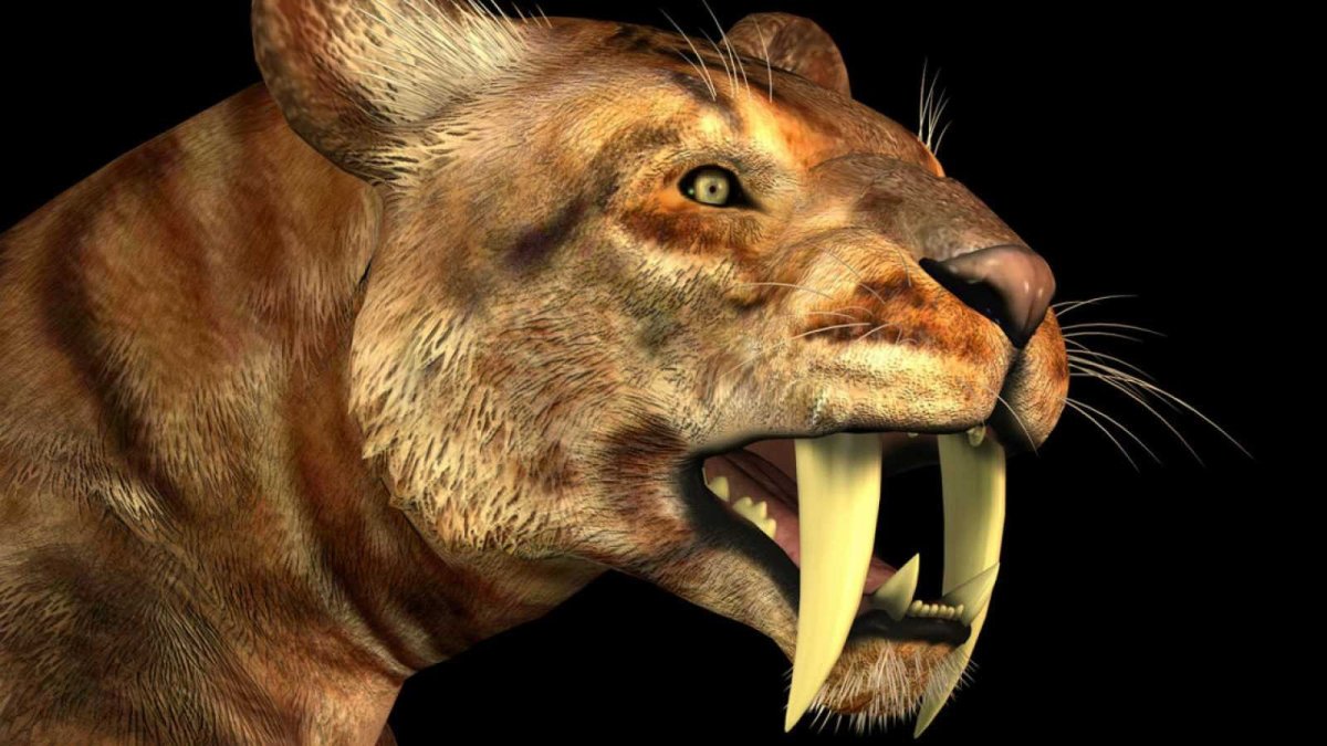 Смилодон прогулки с чудовищами