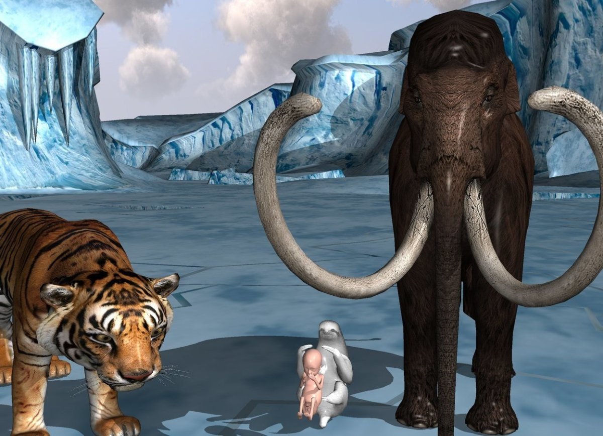 Саблезубый тигр Ледниковый период