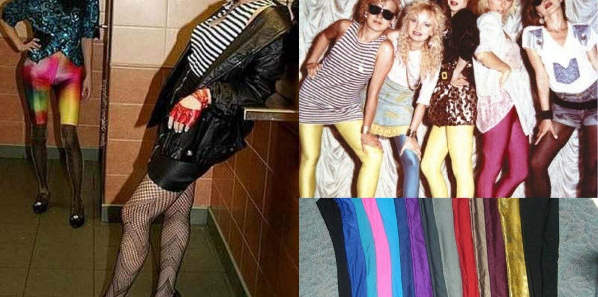 Модные колготки 90-х