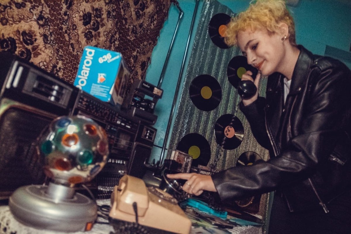 Фотосет в стиле 90-х