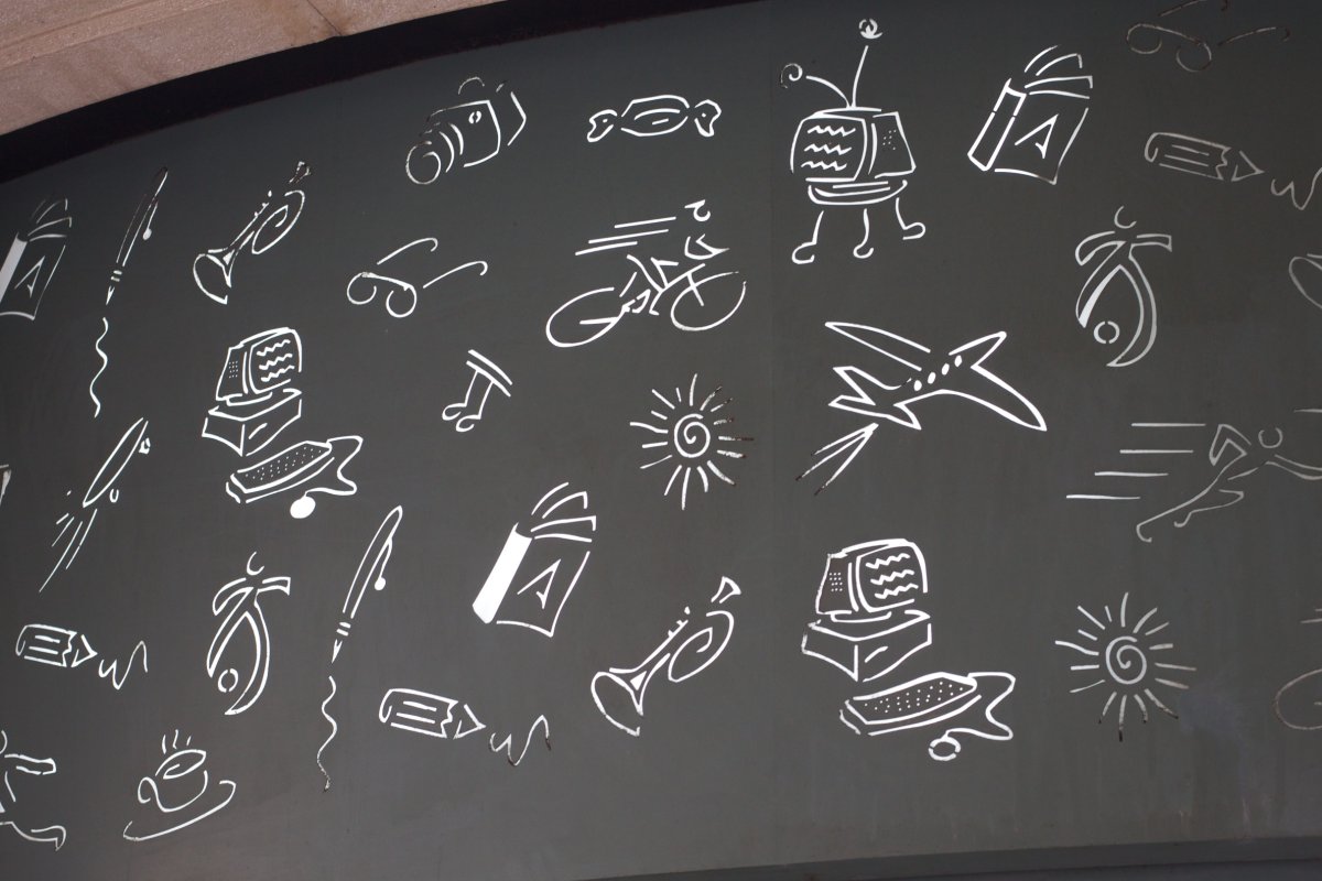 Доска для рисования мелом