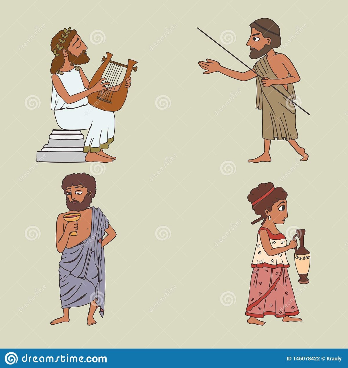 Мультяшные греки