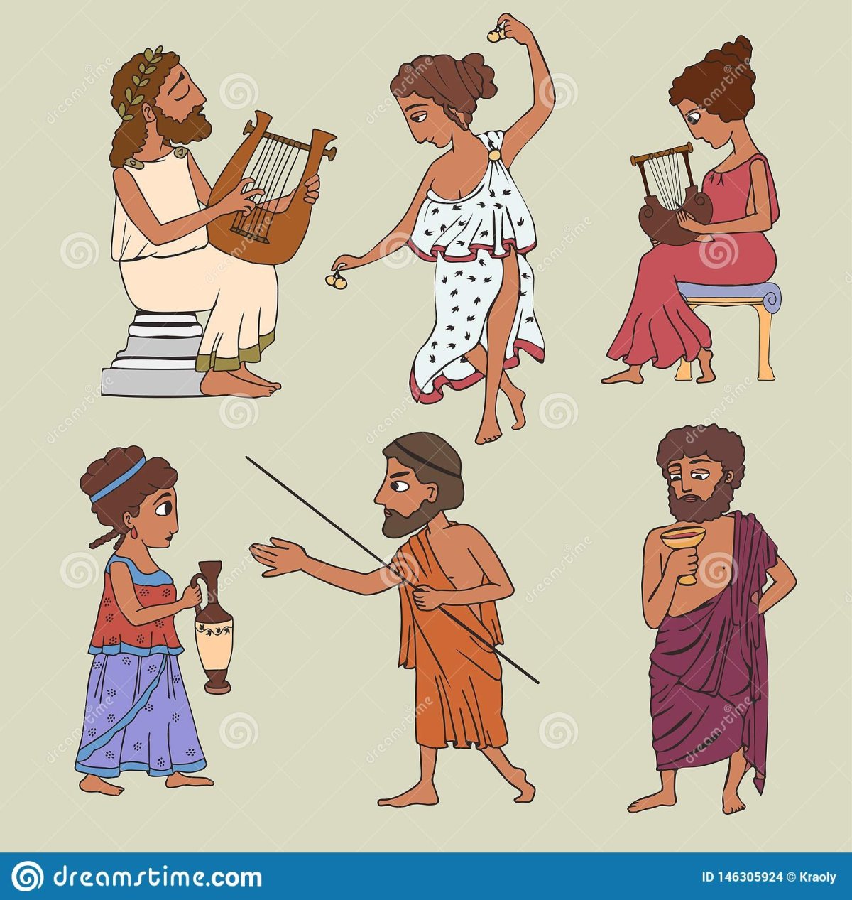 Древняя Греция иллюстрации