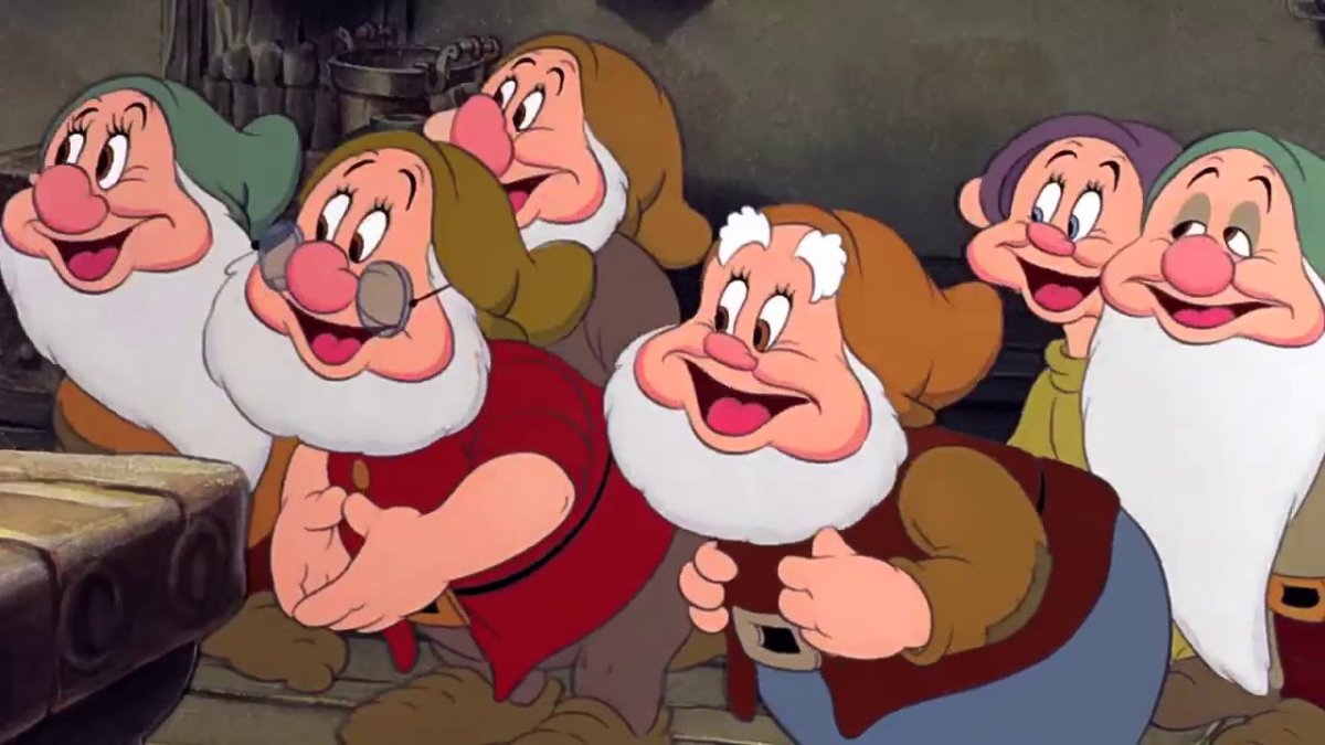 Белоснежка и семь гномов Ворчун