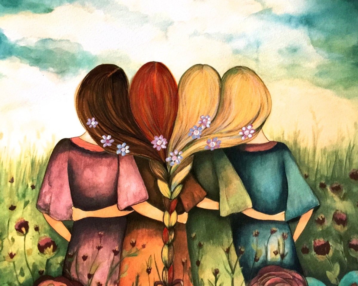 Встреча с подругой детства