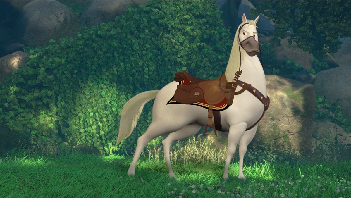 Рапунцель конь Максимус