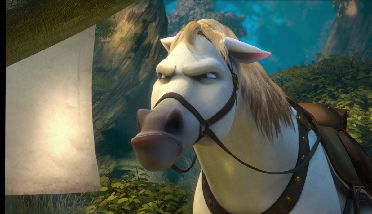 Рапунцель конь Максимус