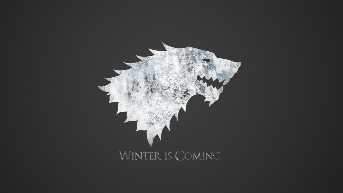 Winter is coming Stark обои
