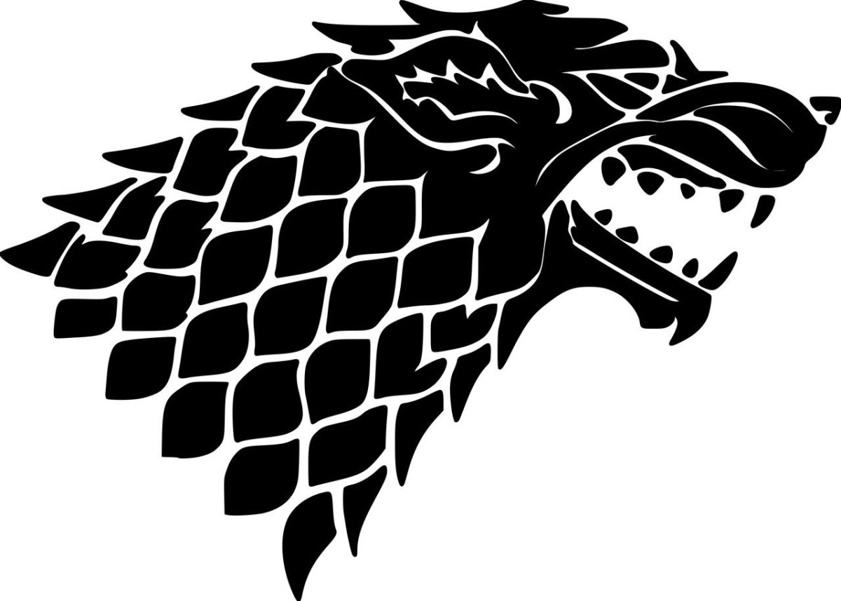 Эмблема Старков игра престолов