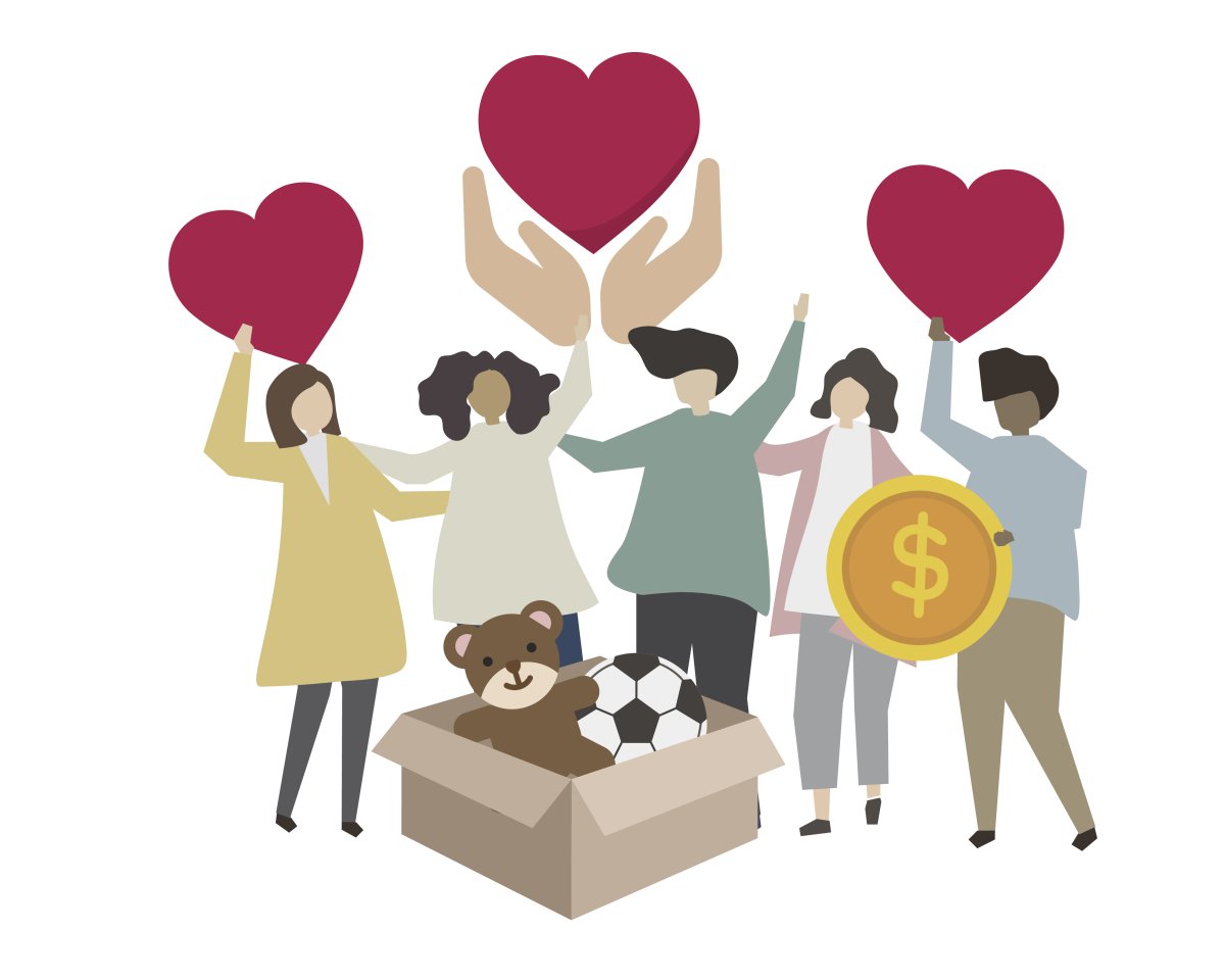 Волонтерство иллюстрации