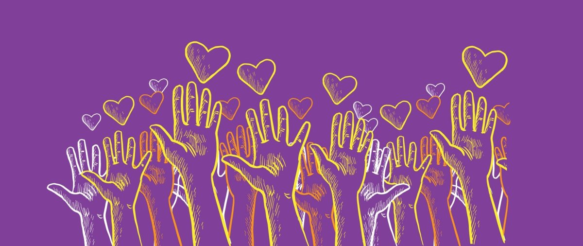 Волонтеры фон