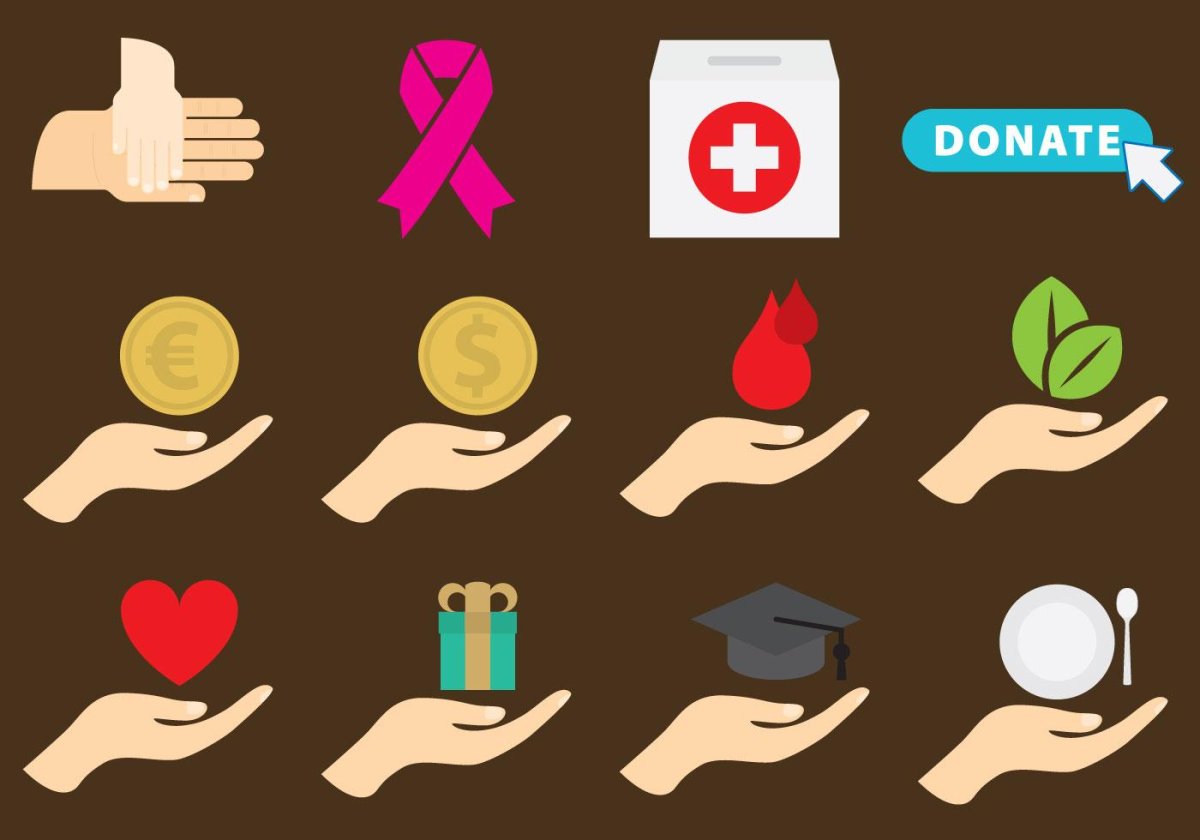 Благотворительность иллюстрация