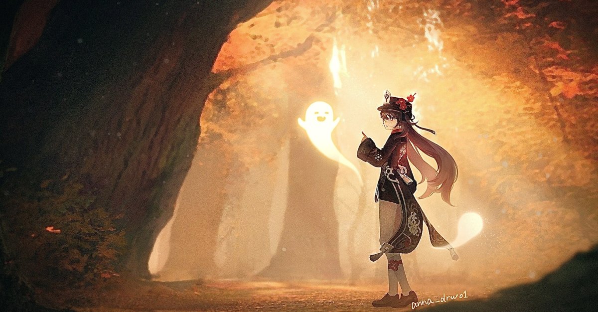 Геншин арт Anna_drw01