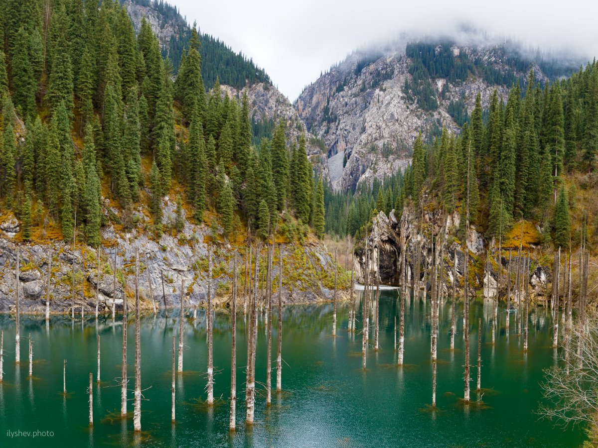 Озеро Кольсай Казахстан