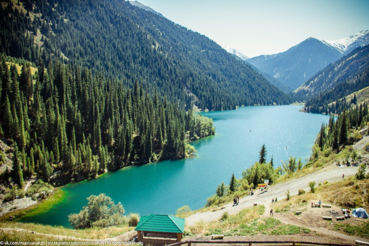 Озеро Кольсай Казахстан