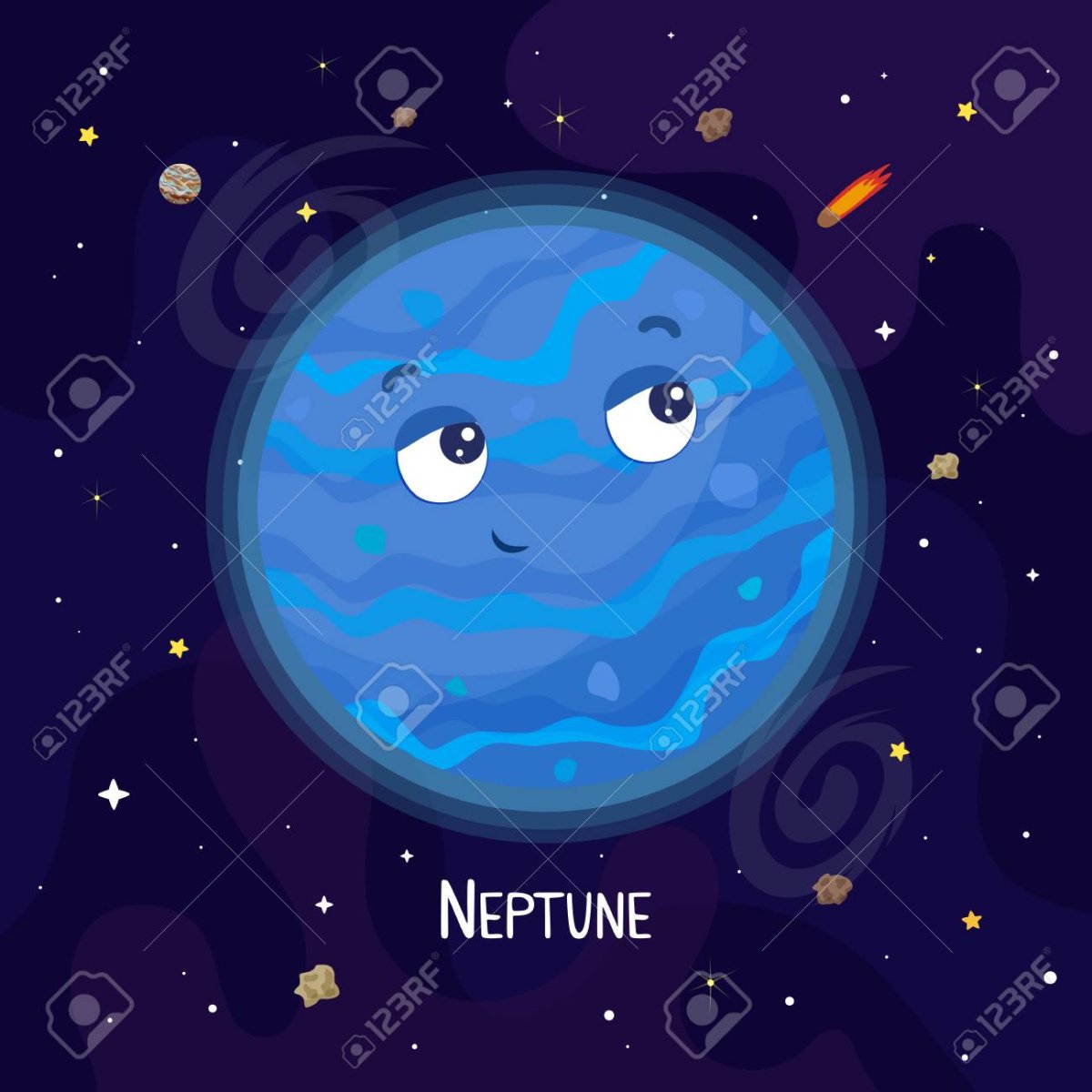 Астрономический знак Нептуна