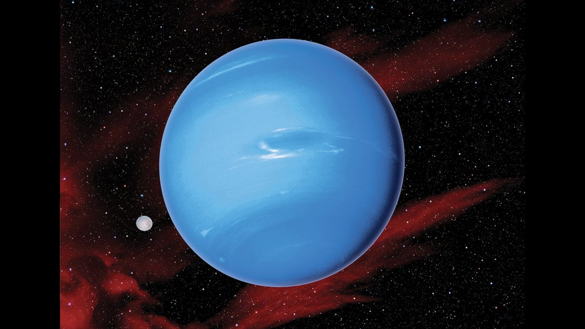 Планета Нептун Вояджер 1989