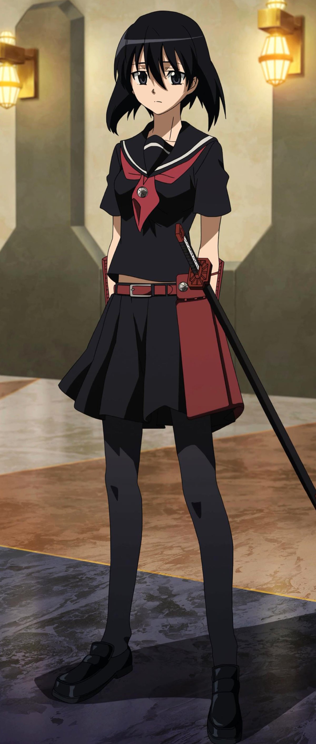 Катана акаме аниме