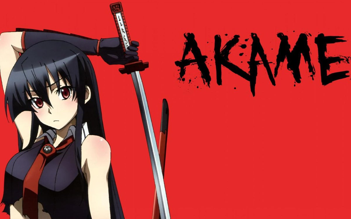 Катана акаме аниме
