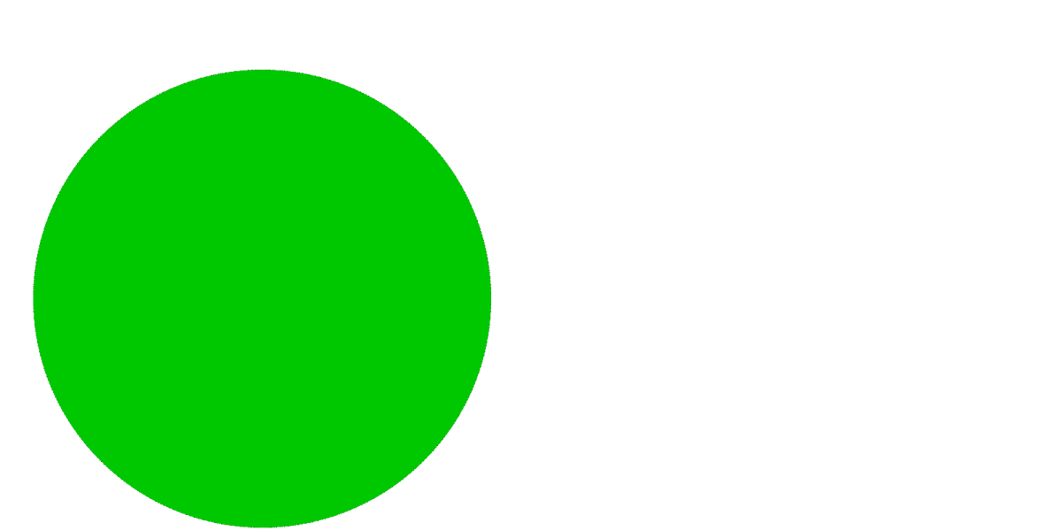 Маленький зелёный кружок