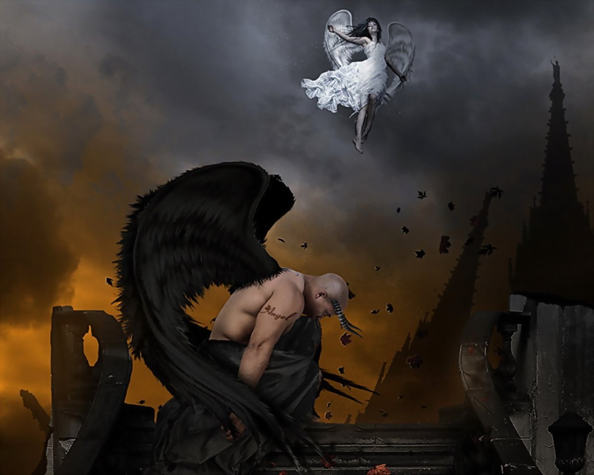 Ангел спасает демона