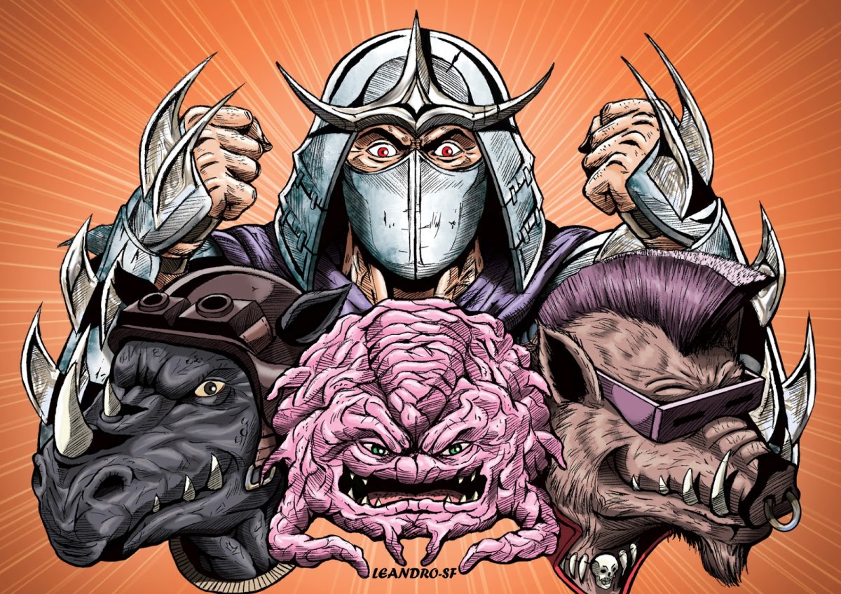 Шреддер Черепашки ниндзя Крэнг