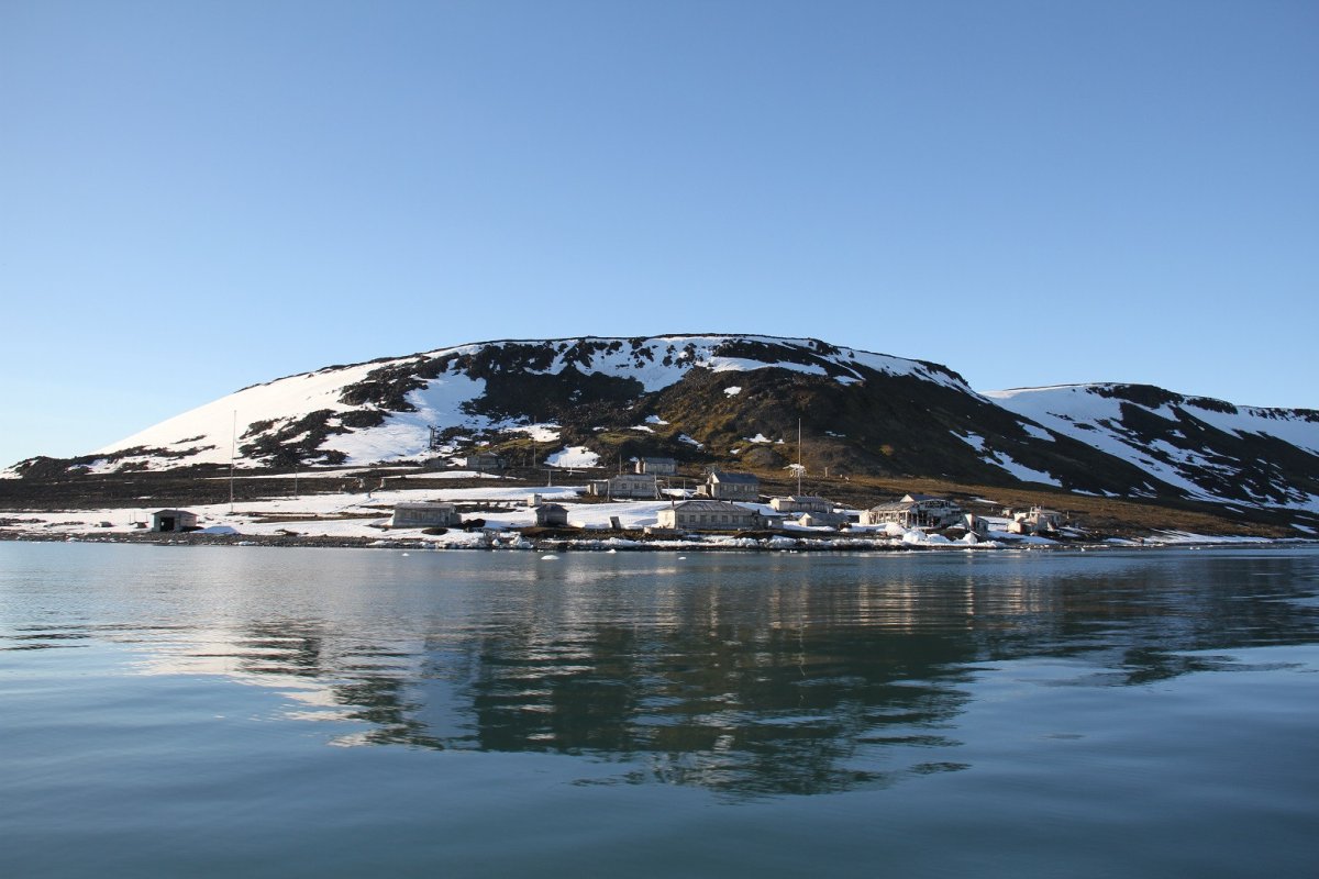 Остров новая земля ледники