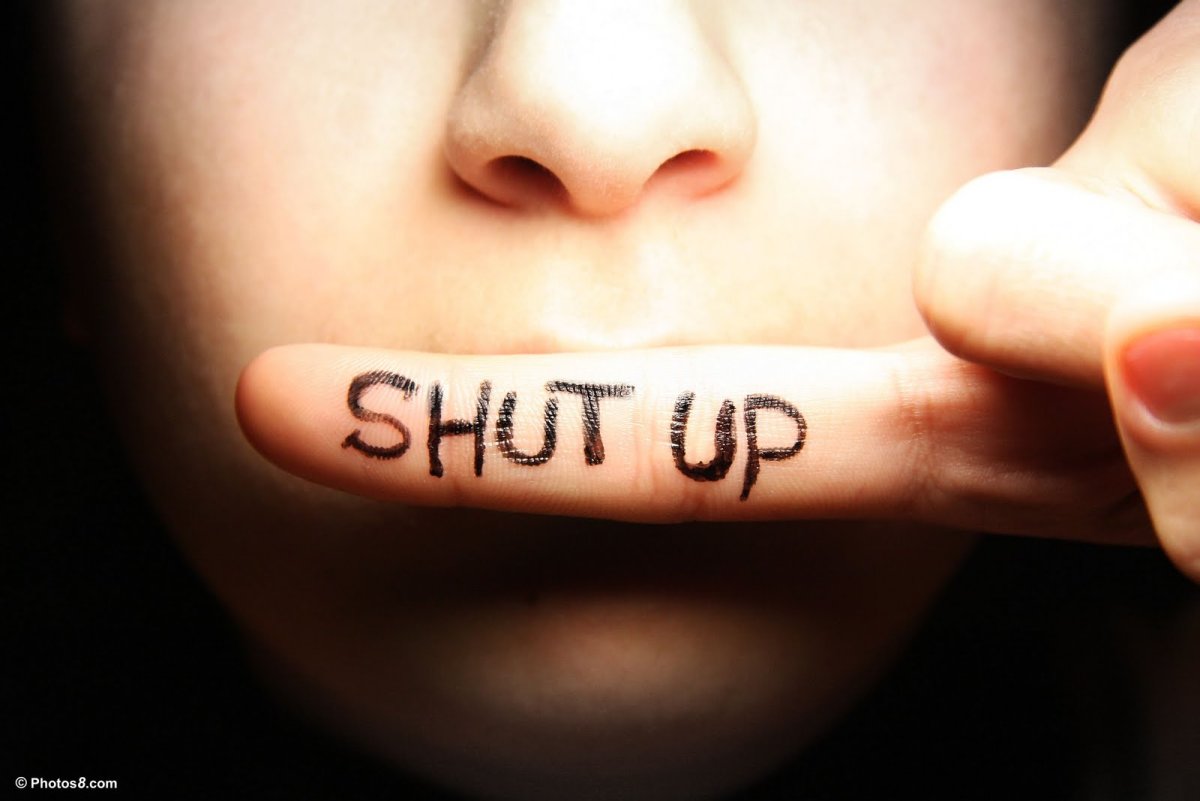 Молчать на английском картинки