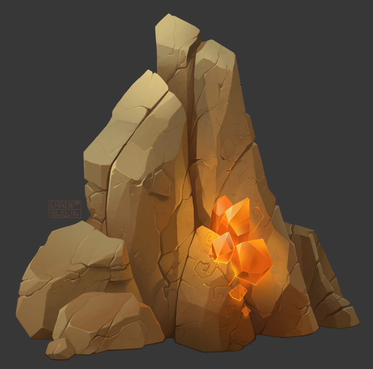 Камень референс