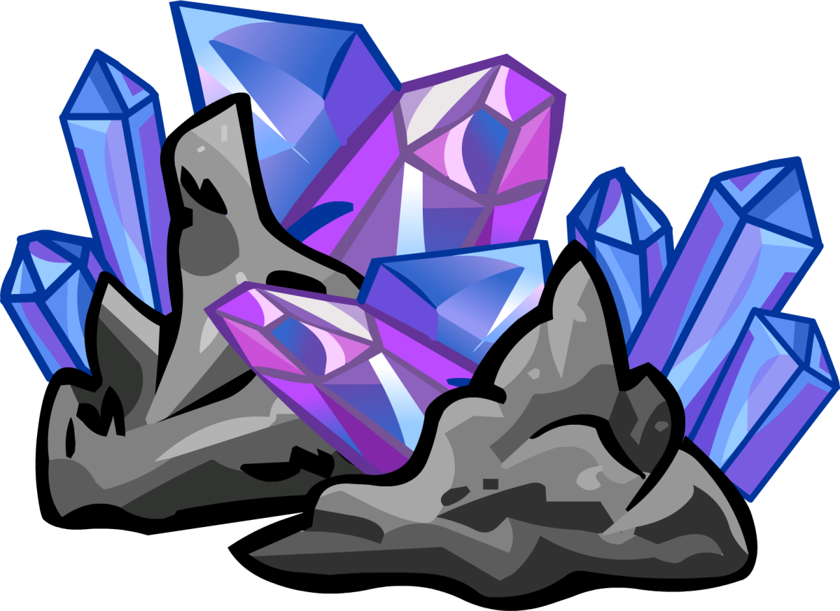 Кристаллы мультяшные