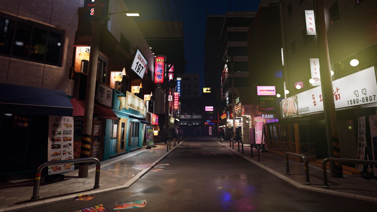 Корея Южная Сеул переулок