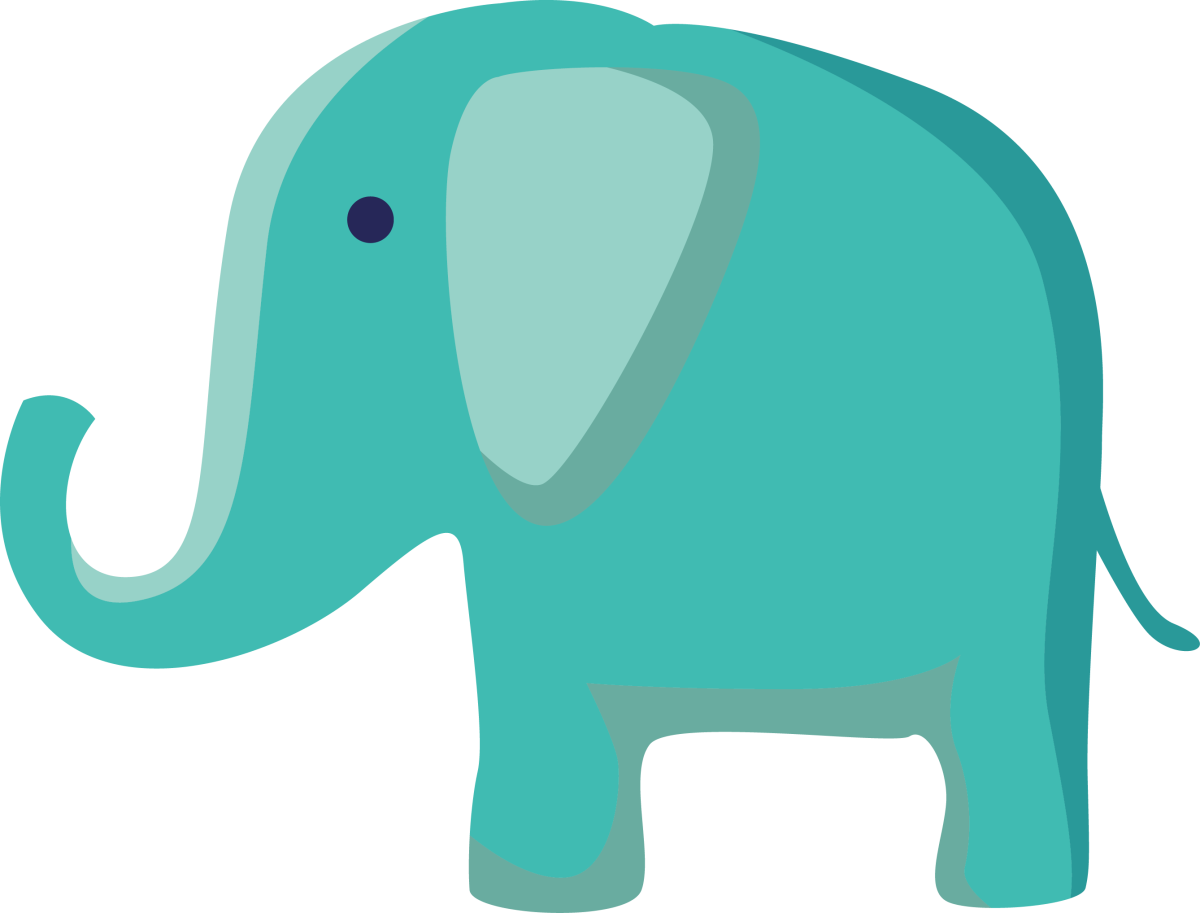 Слон вектор