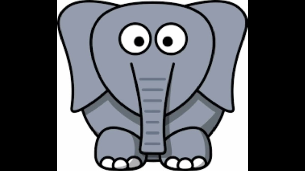 Веселый слон