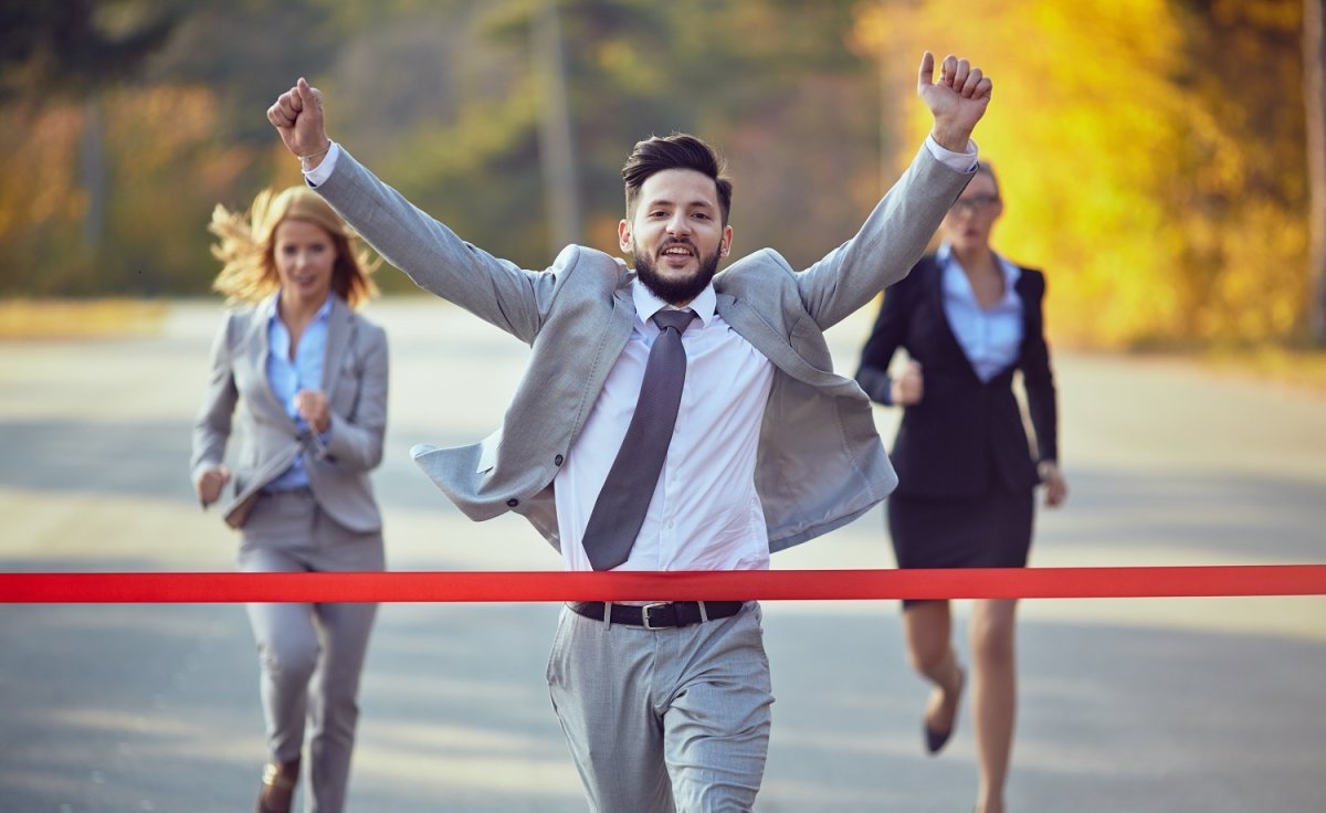Бизнесмен победитель