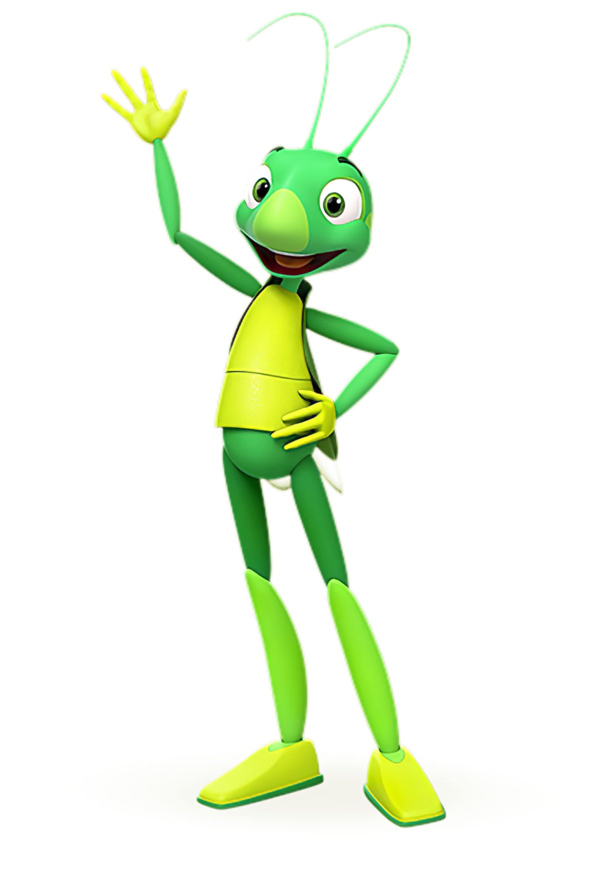 Герои мультиков Лунтик и Кузя