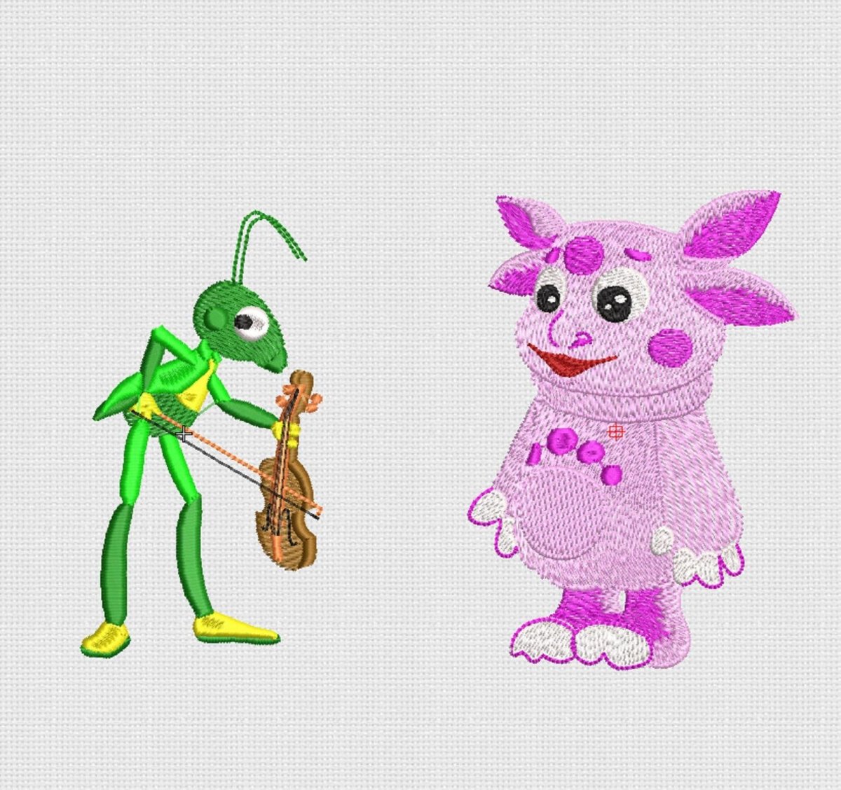 Герои мультфильма Лунтик Кузя