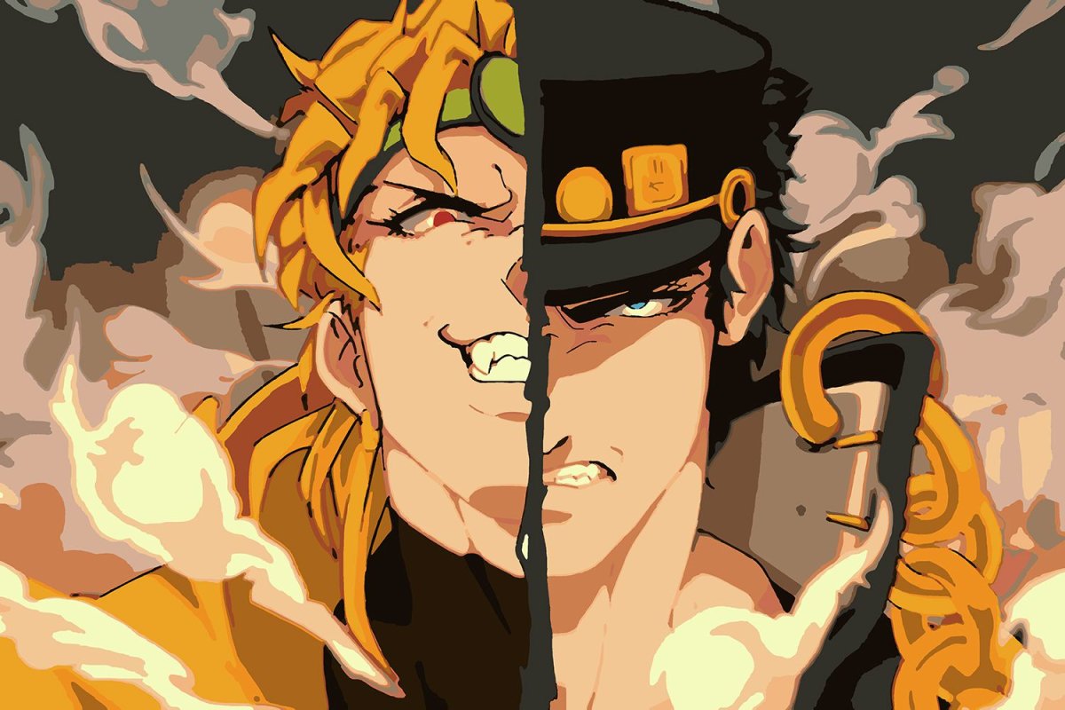 Джо Джо дио и Джотаро